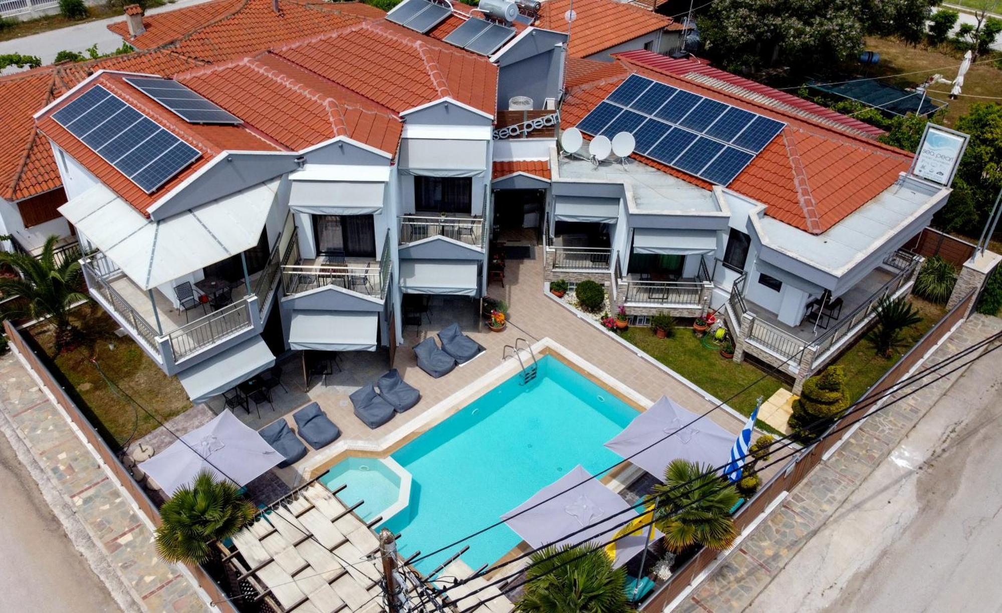 Sea Pearl Luxury Apartments Nea Vrasna Exterior photo